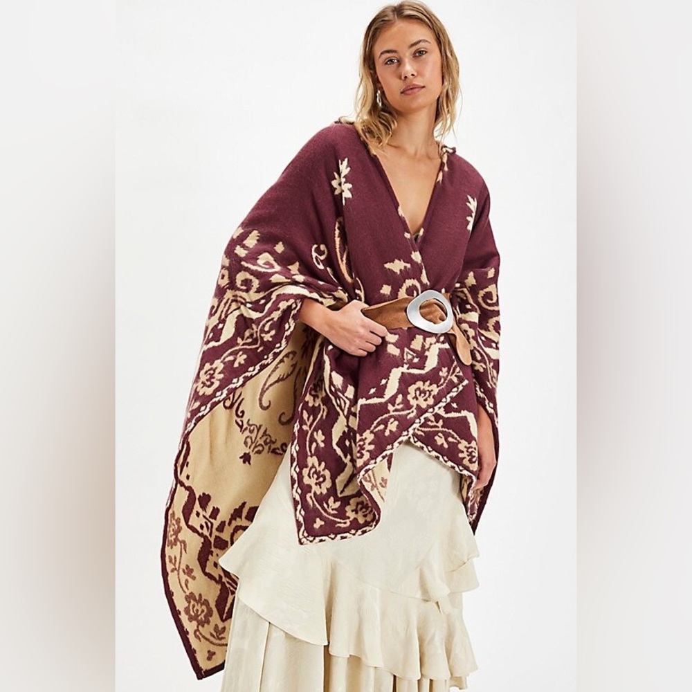 🚫SOLD🚫 NWOT! FP Free People Rown Printed Duster Sz OS - Picture 6 of 6
